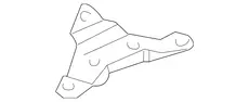 BRACKET,ENG MT 10216970 PONTIAC