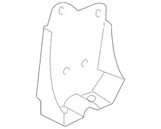 BRACKET,TRANS MT TRANS SI 10274687 PONTIAC