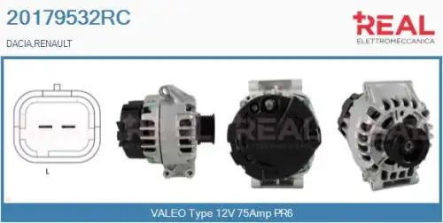 Генератор REAL 20179532RC