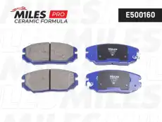 Тормозные колодки дисковые передняя ось MILES E500160