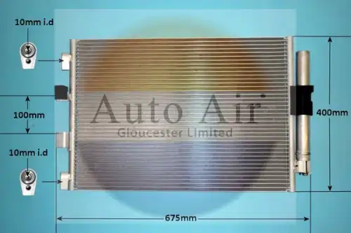 A/C condenser 169127 GLOUCESTER
