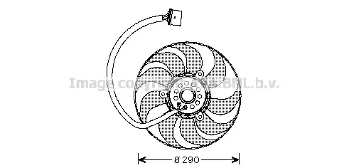 A/C condenser fan VN7520 AVA