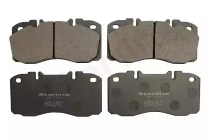 Тормозные колодки дисковые STAR LINE BDT022
