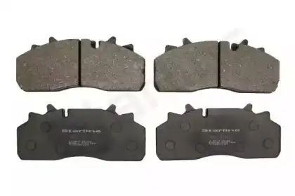 Тормозные колодки дисковые STAR LINE BDT009