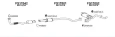 Система выпуска ОГ FS170011 FAURECIA