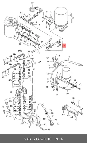 Отопитель 2TA698010 VAG