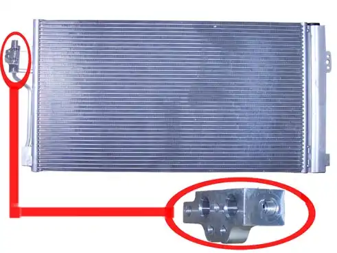 Конденсатор, кондиционер 30311675CP AUTOCLIMA