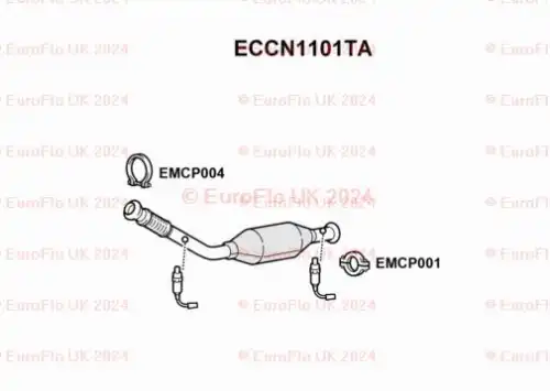 Катализатор ECCN1101TA EUROFLO