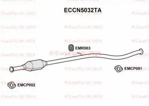 Катализатор ECCN5032TA EUROFLO