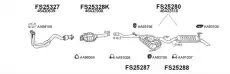 Система выпуска ОГ FS250012 FAURECIA