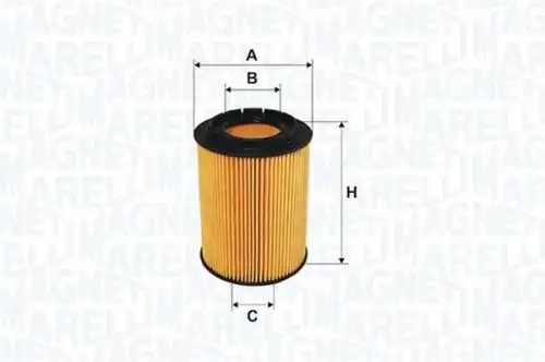 Фильтр масляный MAGNETI MARELLI 153071762471