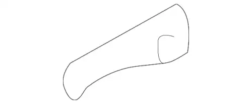 Ручка двери MITSUBISHI MR748774