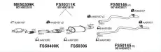 Система выпуска ОГ FS500268 FAURECIA