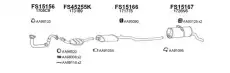 Система выпуска ОГ FS450246 FAURECIA