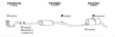 Система выпуска ОГ FS450524 FAURECIA