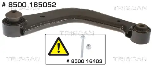 Рычаг подвески TRISCAN 8500 165052
