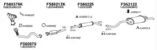 Система выпуска ОГ FS800464 FAURECIA