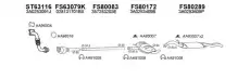 Система выпуска ОГ FS800149 FAURECIA