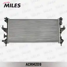 Радиатор системы охлаждения двигателя MILES ACRM209