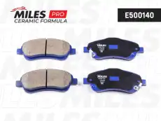 Тормозные колодки дисковые передняя ось MILES E500140