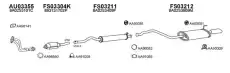 Система выпуска ОГ FS030147 FAURECIA