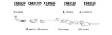 Система выпуска ОГ FS800225 FAURECIA