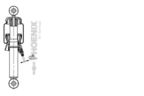 Амортизатор кабины PHOENIX CD 075 119 021