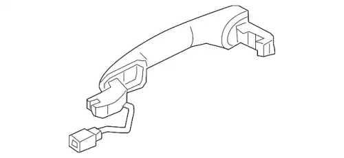Ручка двери HONDA 72141TG7B81