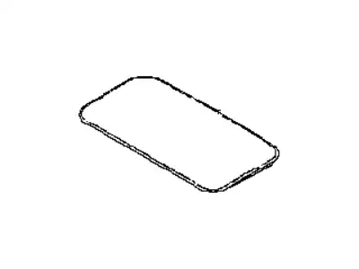 Стекло люка NISSAN 912105CA1A