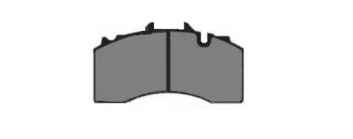 Тормозные колодки дисковые ERREVI PF9228