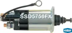 втягивающее реле стартера !24v D64\CASE, CATERPILLAR SSD5758FX KRAUF
