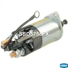 втягивающее реле стартера !24v D64\CASE, CATERPILLAR SSD5758FX KRAUF