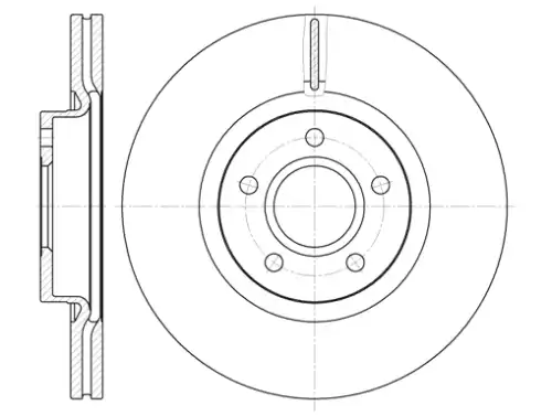 Тормозной диск NB018220V05F NEW BLOX