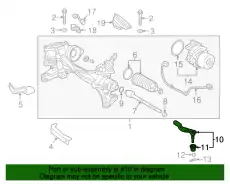 Рулевой наконечник HONDA 53560TLAA01