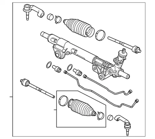 GEAR ASY - STEERING EU2Z-3V504-RRM FORD
