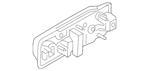 Ручка двери FORD FL3Z1522404AJ