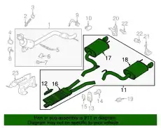 MUFFLER ASY KR3Z5230J FORD