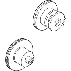 Тормозной диск CHRYSLER 52009414AB ,