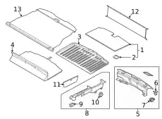 PANEL - TRIM LB5Z7831113AD FORD