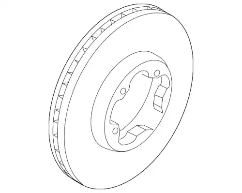 Тормозной диск FORD CK4Z1125J