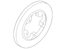 Тормозной диск FORD LK4Z1125C