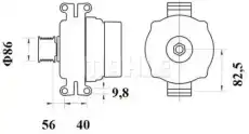 Генератор DAF MG808 KNECHT