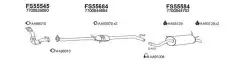 Система выпуска ОГ FS550160 FAURECIA