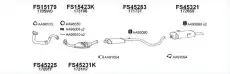 Система выпуска ОГ FS450207 FAURECIA