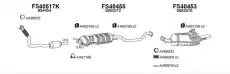 Система выпуска ОГ FS400189 FAURECIA