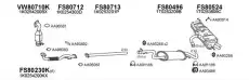 Система выпуска ОГ FS800479 FAURECIA