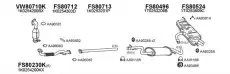 Система выпуска ОГ FS800479 FAURECIA