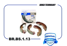 Тормозные колодки дисковые BRAVE BR.BS.1.13