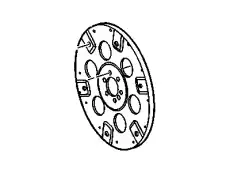 FLYWHEEL,ENG(INCLS 141,142,143)(INCLS RING GEAR) 10101170 CADILLAC