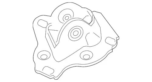 33326896991 Кронштейн продольного рычага BMW